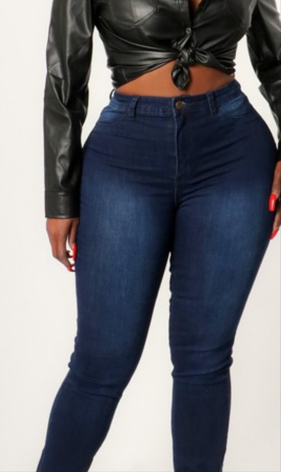 Waisted Stretch Jeans