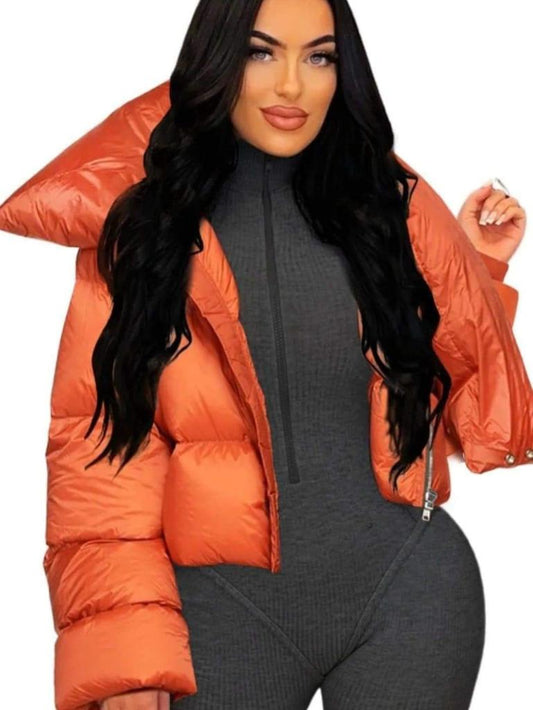 Waist Puffer Coats